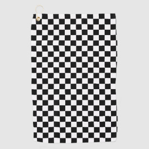 チェッカーボード ゴルフタオル