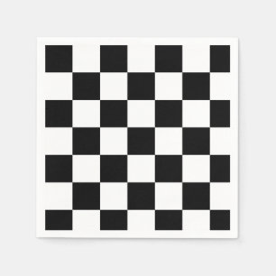 チェッカーボード スタンダードカクテルナプキン