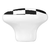 チェッカーボード セラミックノブ (側面)