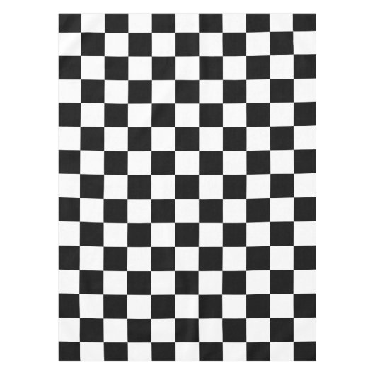 チェッカーボード テーブルクロス (正面)