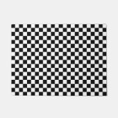 チェッカーボード ドアマット (正面)