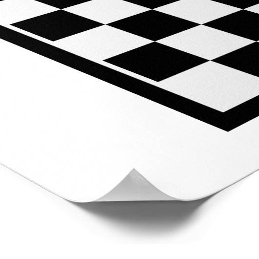 チェッカー基板 ポスター (角)