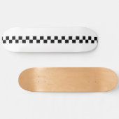 チェッカー スケートボード (横)