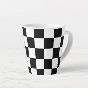 チェッカー「1950年代ダイナー」 カフェラテマグ