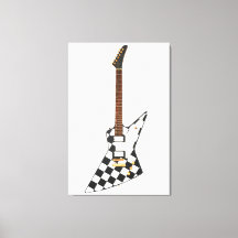 チェッカーROCK GUITAR 32x48