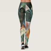 『チェックしたテーブルクロスの静物』(Juan Gris) レギンス (裏面)