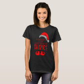 チェックするThriceクリスマスミームサンタハトGraphi Tシャツ (正面フル)