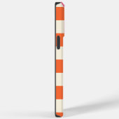 チェックと渦巻き – ピンク、オレンジ、クリーム Case-Mate iPhoneケース (裏面 / 右)