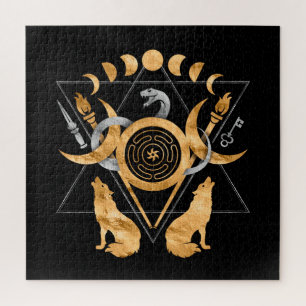 チェックの記号 ジグソーパズル