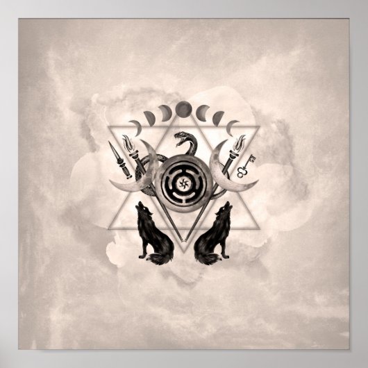 チェックの記号 ポスター (正面)