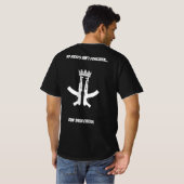 チェックを実行せよ Tシャツ (裏面フル)