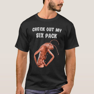 チェックアウトMy 6パックエイリアンレトロトレーニングフィチン Tシャツ