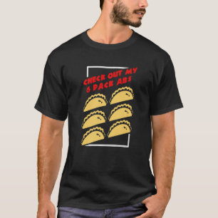 チェックアウトMy 6パックAbs Taco Tシャツ