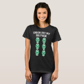 チェックアウトMy Six PackSt patricks dayスカルシャーマー Tシャツ (正面フル)