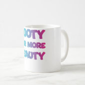 チェックアウトSiパックドーナツグルメ恋人おもしろい作業 コーヒーマグカップ (正面右)