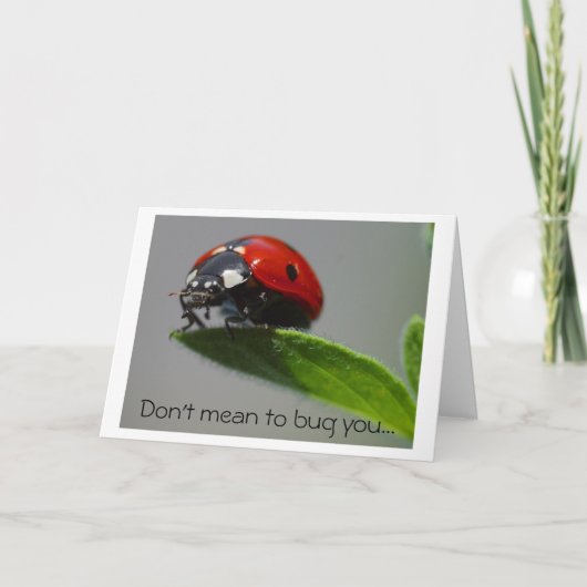 チェックイン中 カード (正面)