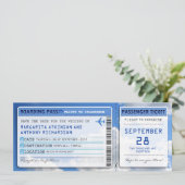 チェックイン完了!空の旅の記念日、雲と一緒にチケットを保存しよう セーブザデート (スタンド正面)