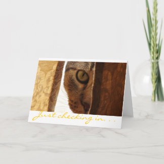 チェックイン。.. カード