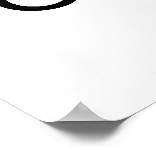 チェックイン ポスター (角)