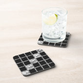 チェックパターン コースター (右側)