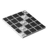 チェックパターン ノートパッド (アングル)