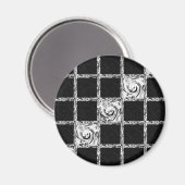 チェックパターン マグネット (正面/裏面)