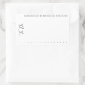 チェックボックス付きのリストシールを行うには 長方形シール (バッグ)