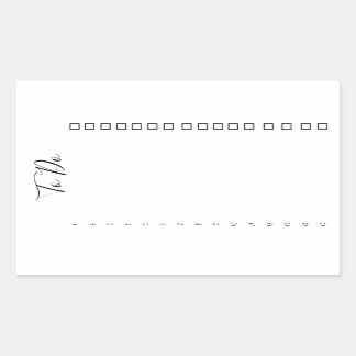 チェックボックス付きのリストシールを行うには 長方形シール