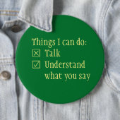 チェックボックス理解ボタン 缶バッジ (インサイチュ)