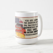 チェックポイントチャーリー コーヒーマグカップ (正面右)