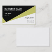 チェックマークデザインプロフェッショナル名刺 名刺 (正面/裏面)