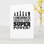 チェックメイトだ カード (黄色い花)