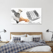 チェックメイトキャンバスプリント キャンバスプリント (インサイチュ (寝室))