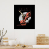 チェックメイトチェスのマスターボードゲーム戦略 ポスター (キッチン)