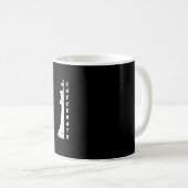 チェックメイト コーヒーマグカップ (正面右)