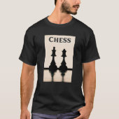 チェックメイト、チェスプレーヤー Tシャツ (正面)