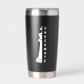 チェックメイト 保温保冷タンブラー (正面)