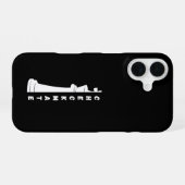 チェックメイト iPhone 16ケース (裏面横)