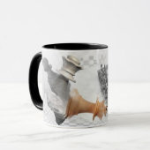 チェックメートのマグ マグカップ (正面左)