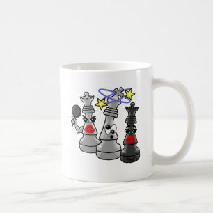 チェックメート コーヒーマグカップ