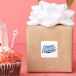 チェックライド合格おめでとう！ スクエアシール