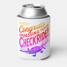 チェックライド合格おめでとう！ 缶クーラー