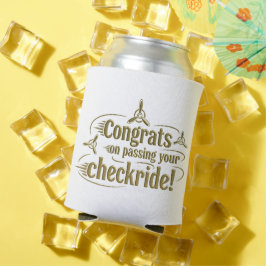 チェックライド合格おめでとう！ 缶クーラー