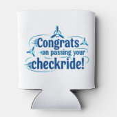 チェックライド合格おめでとう！ 缶クーラー (裏面)