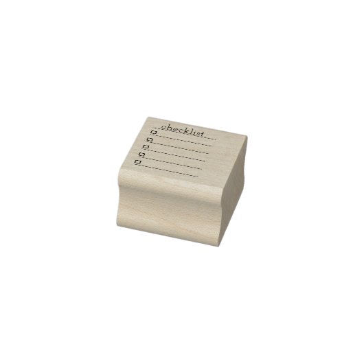 チェックリストのスタンプ ラバースタンプ (スタンプ)