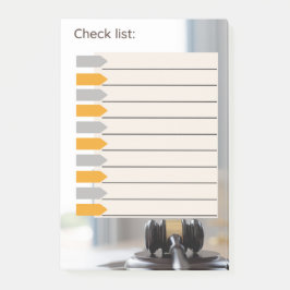 チェックリストの法則 ポストイット