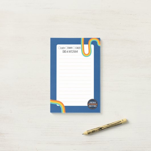 チェックリストカーブ！ポストイットノート ポストイット (デスク上)