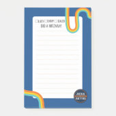 チェックリストカーブ！ポストイットノート ポストイット (正面)