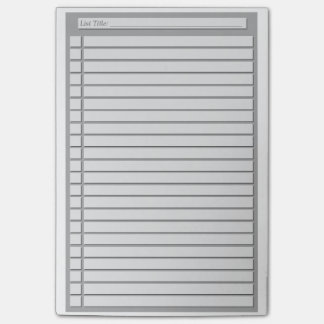 チェックリスト(カスタムな色) ポストイット