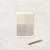 チェックリスト ポストイット (デスク上)